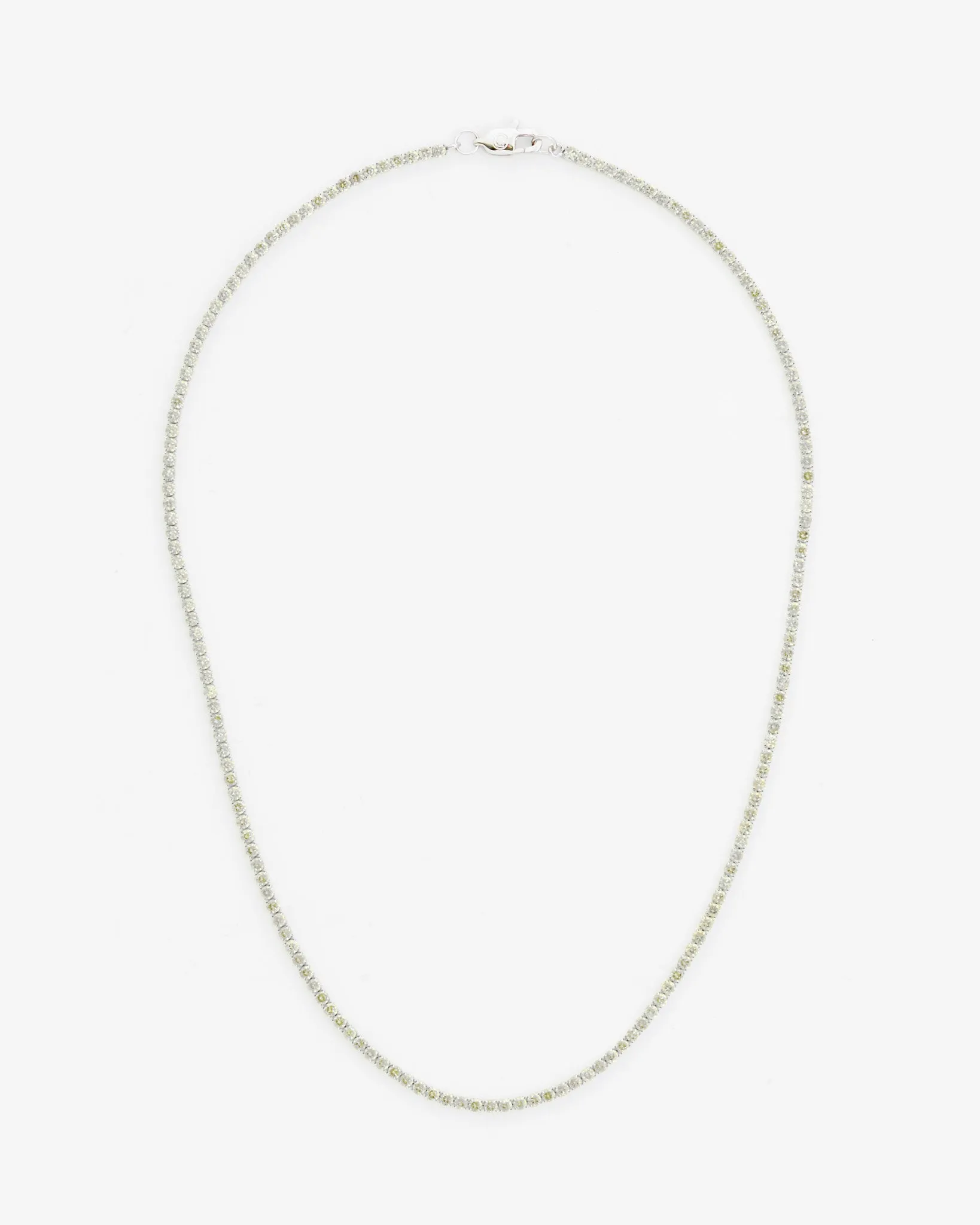 2.5mm Micro Tennis Chain - Citrus