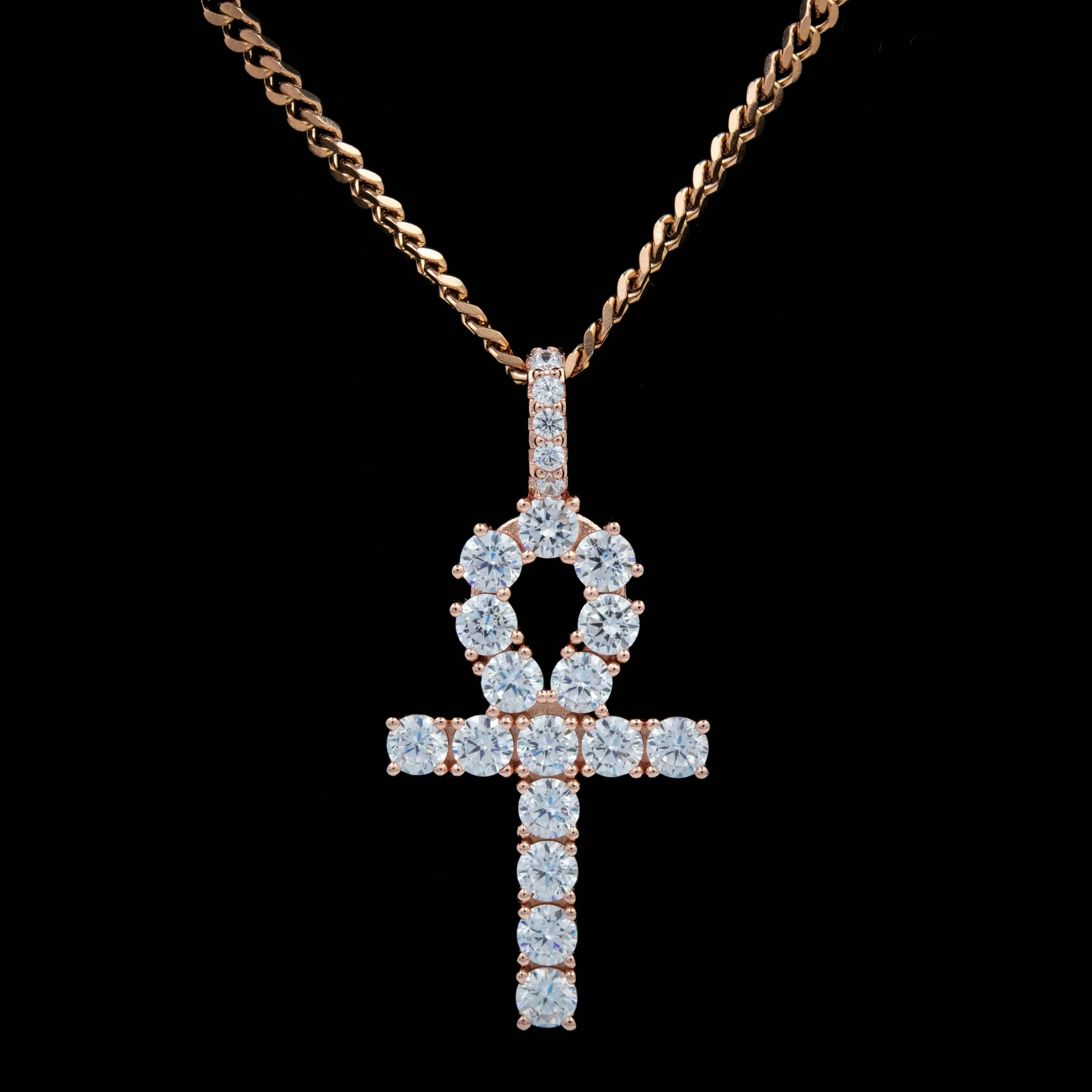 Ankh Cross in Rose Gold