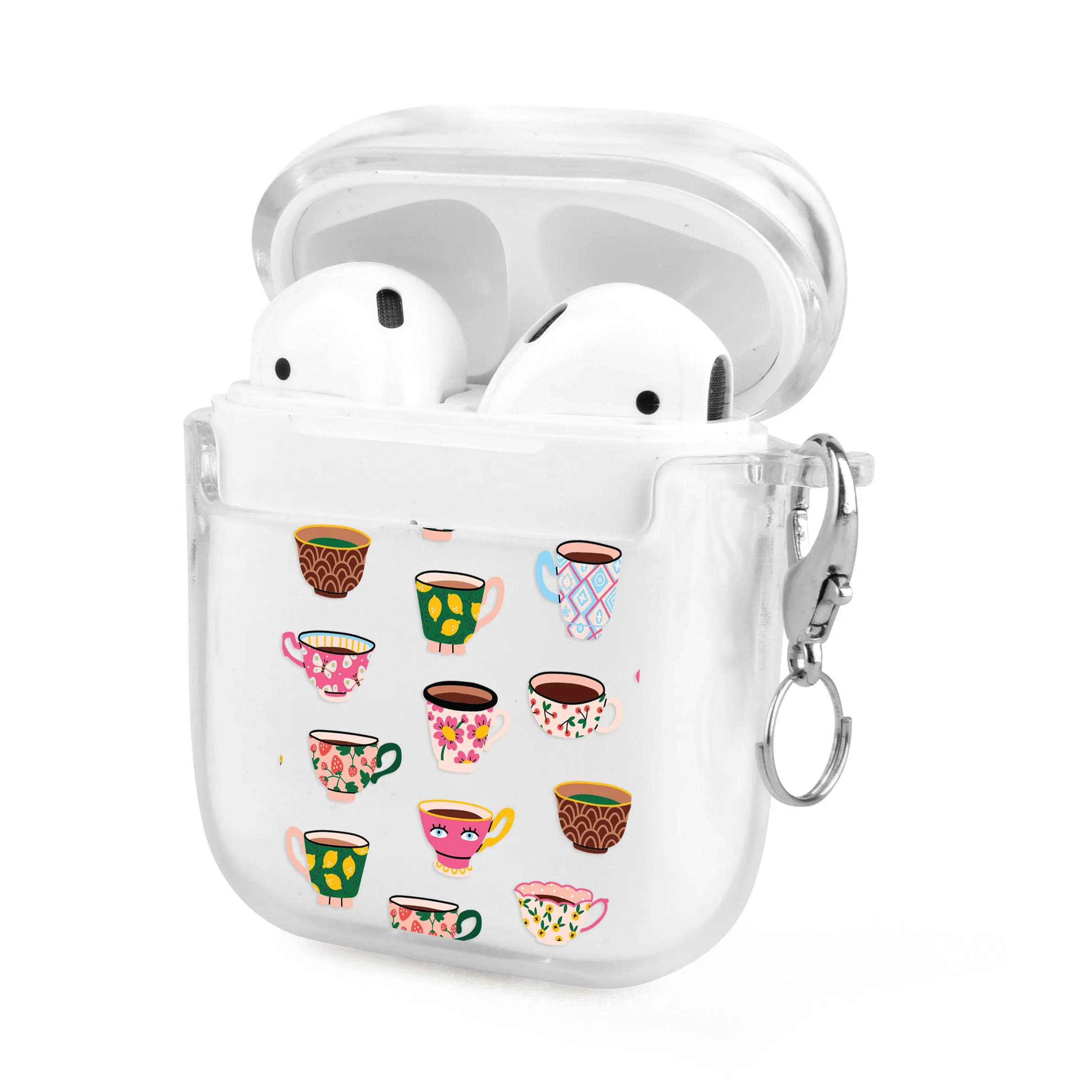 Artistic Teacups Airpods Case