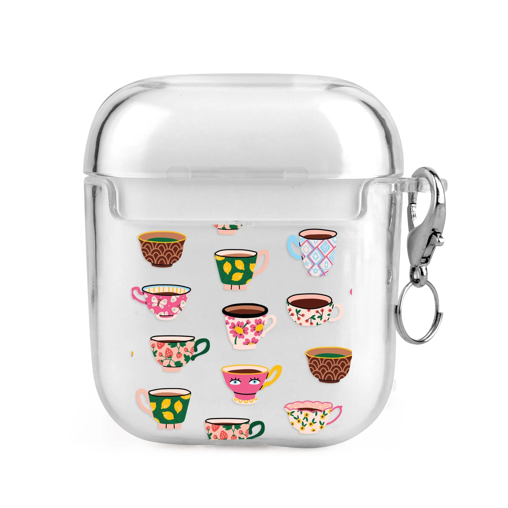 Artistic Teacups Airpods Case