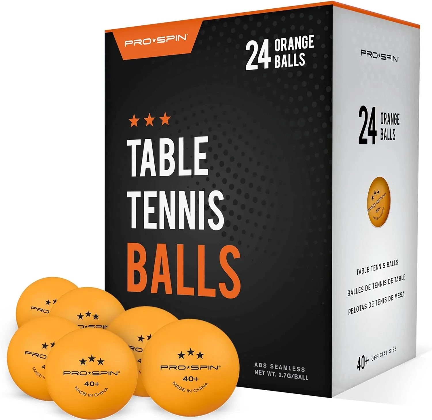 Balles de Ping-Pong PRO SPIN - Fitnessterapy