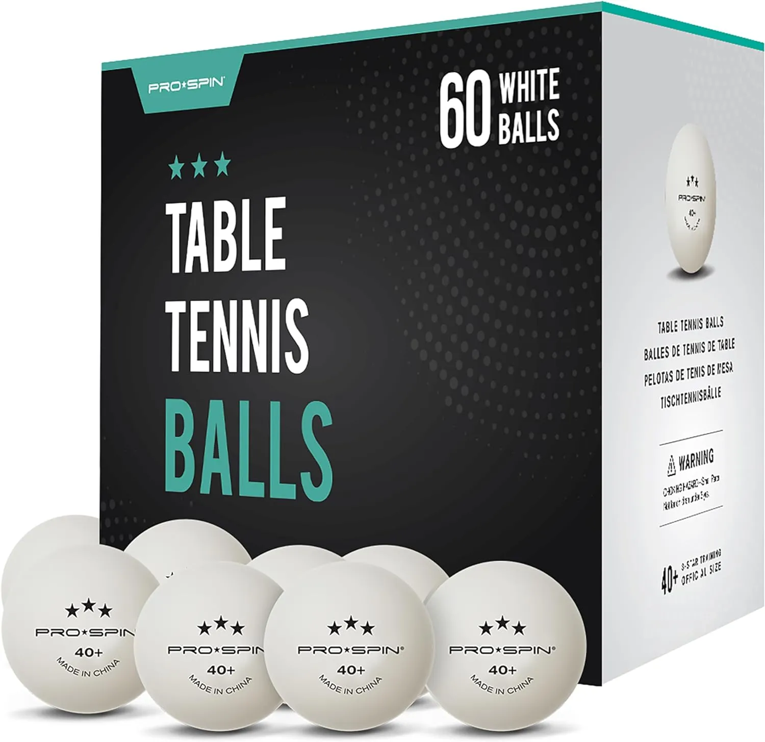 Balles de Ping-Pong PRO SPIN - Fitnessterapy
