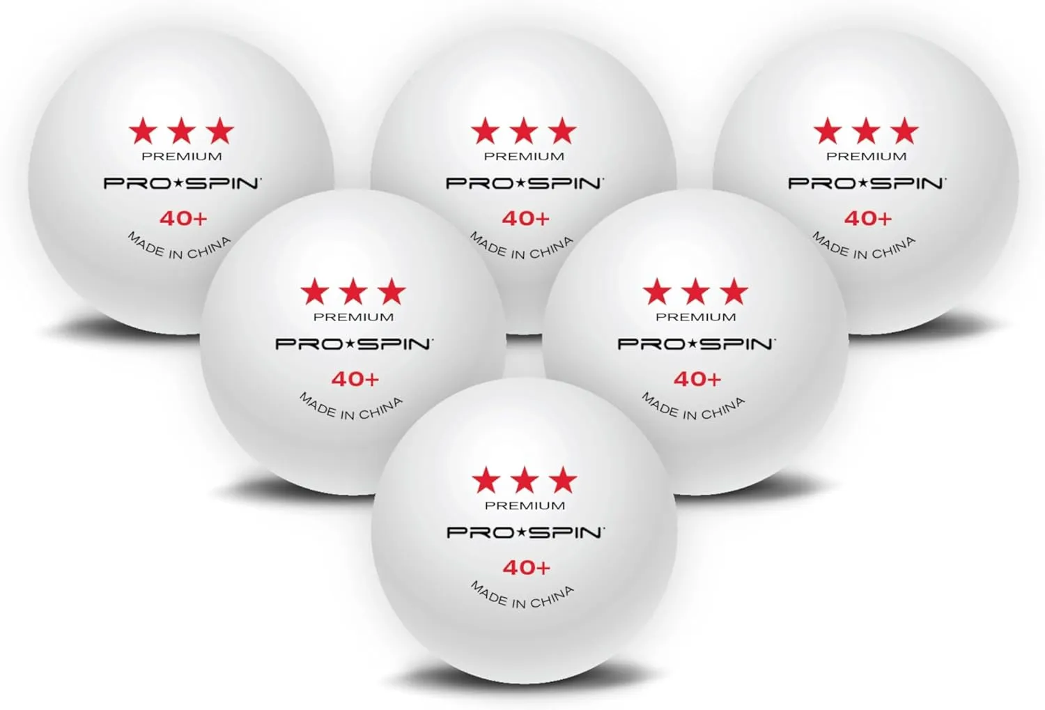 Balles de Ping-Pong PRO SPIN - Fitnessterapy