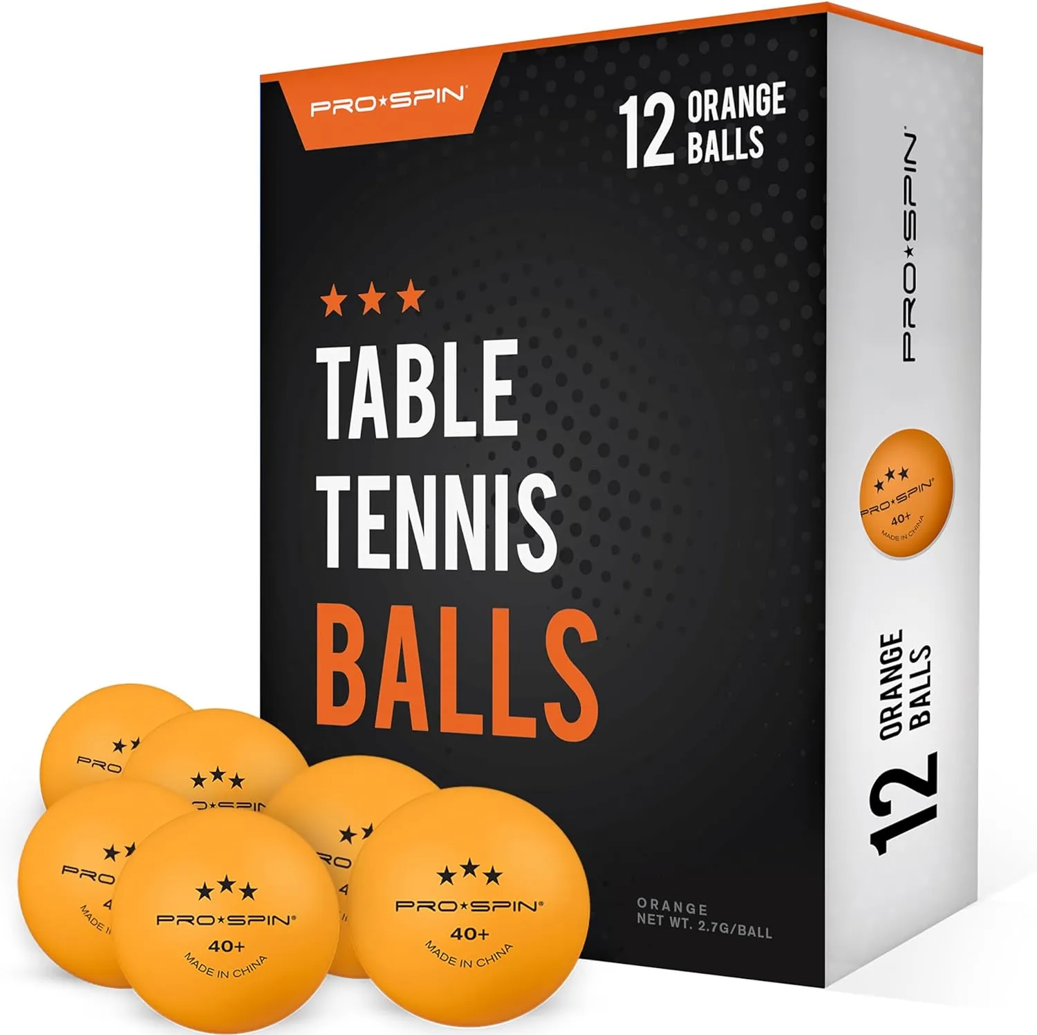 Balles de Ping-Pong PRO SPIN - Fitnessterapy
