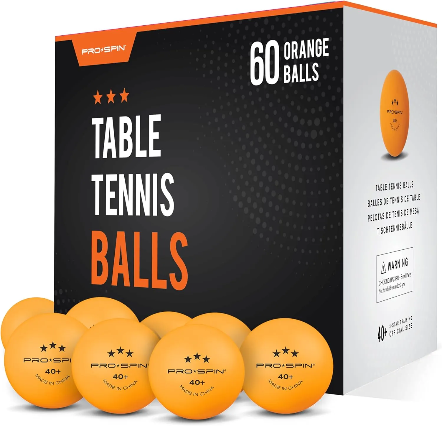 Balles de Ping-Pong PRO SPIN - Fitnessterapy