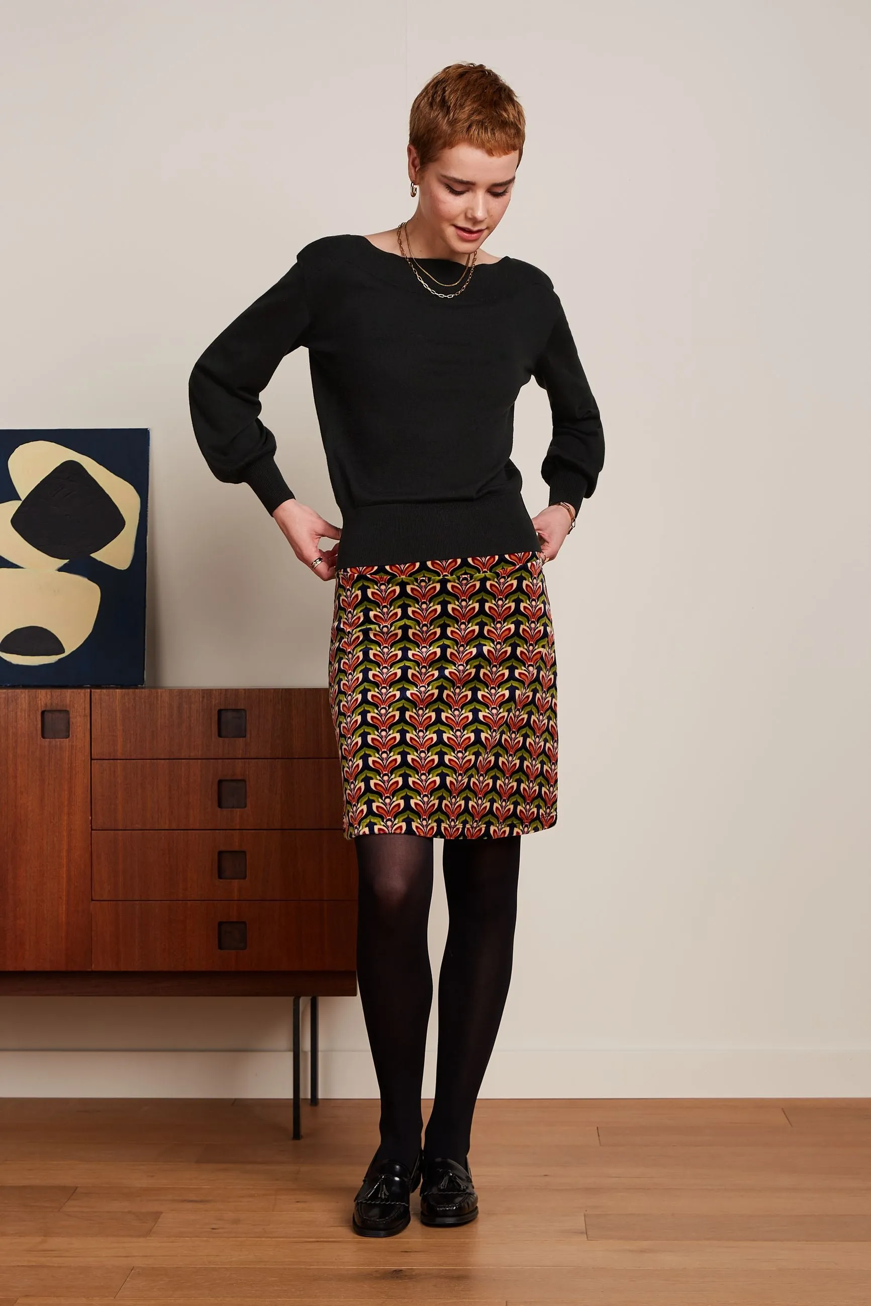 Border Skirt - Sunday