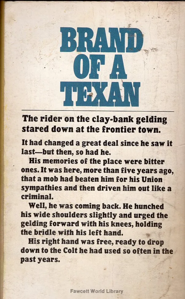 Brand of a Texan