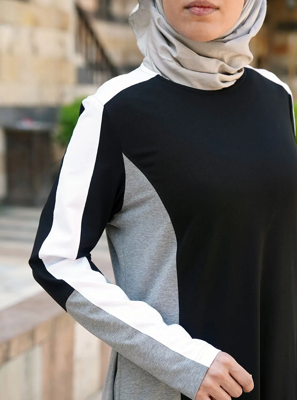 Colorblock Sporty Dress