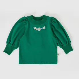 Goldie   Ace Eden Embroidered Puff Sleeve Top