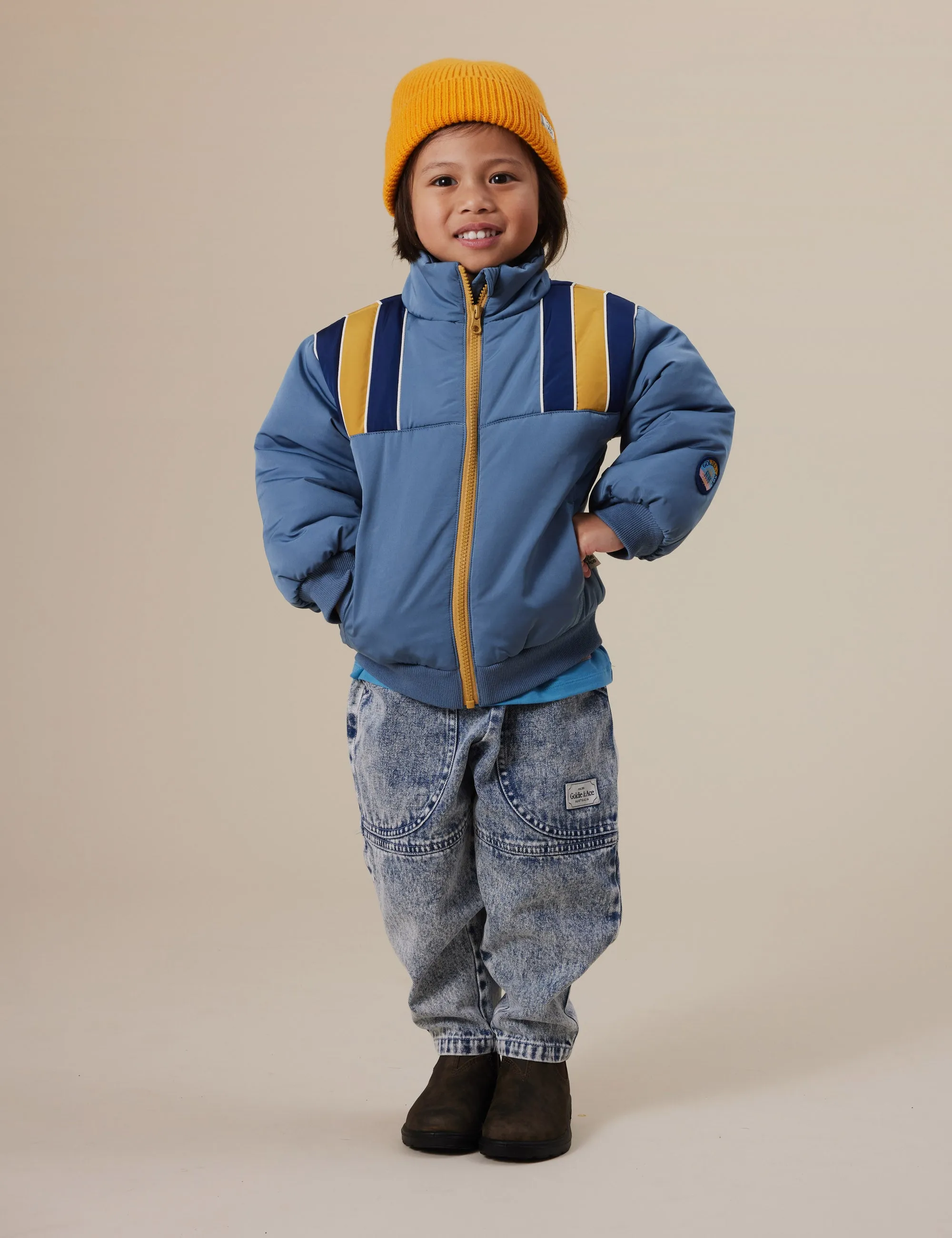 Goldie   Ace Jordan Jacket Dusty Blue