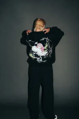 Her Fire She "Pierce" Hoodie in Black