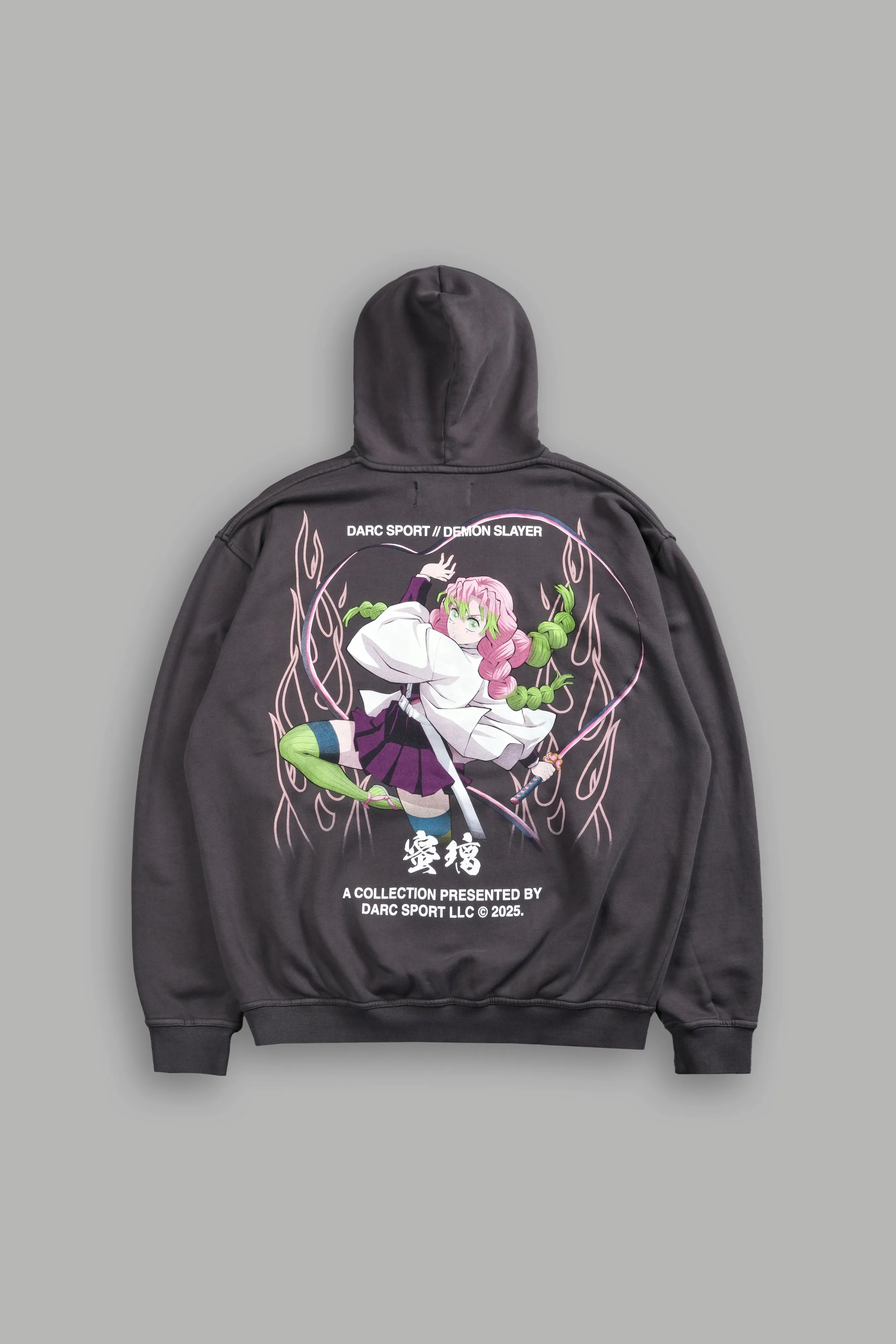 Her Fire She "Pierce" Hoodie in Wolf Gray