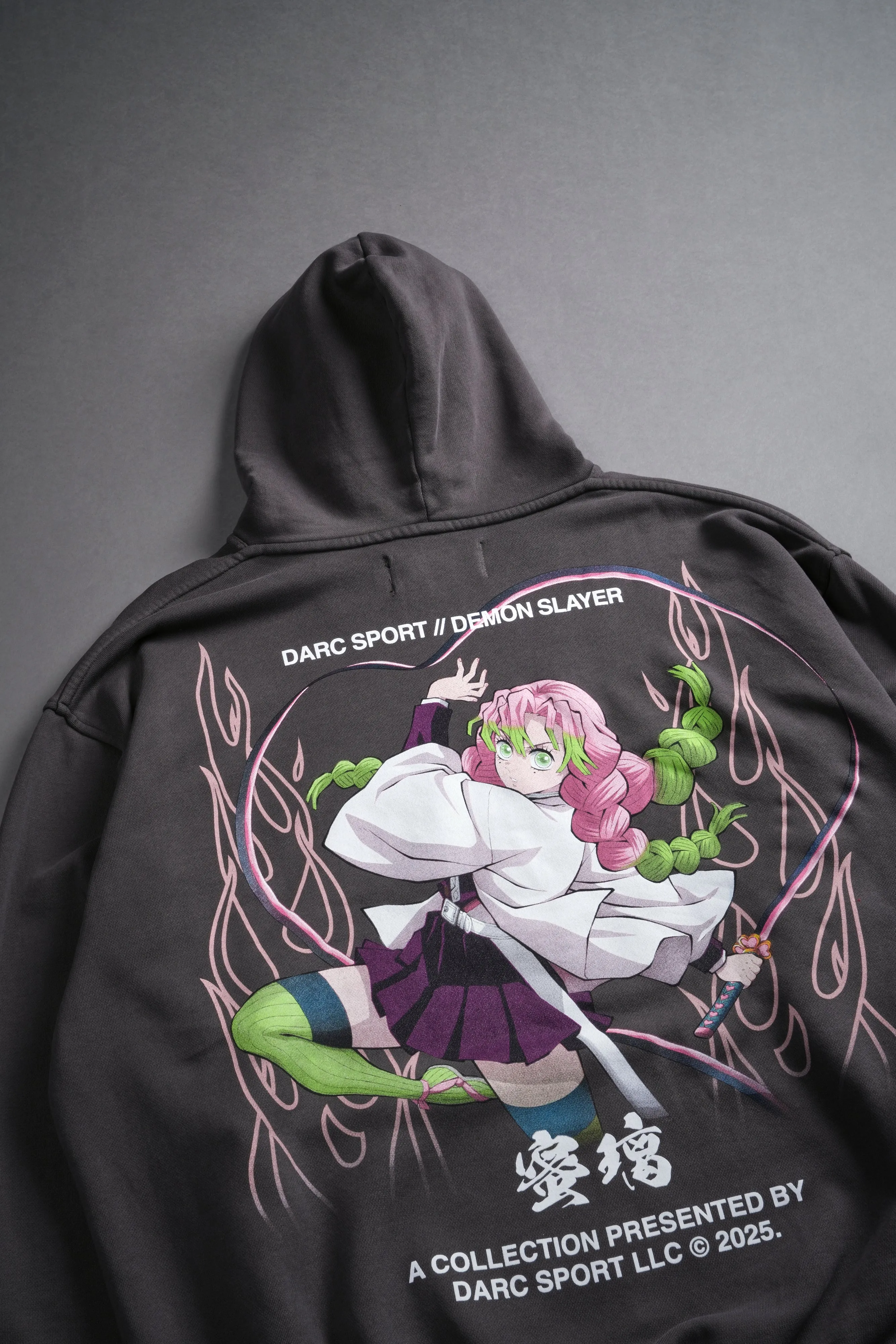 Her Fire She "Pierce" Hoodie in Wolf Gray