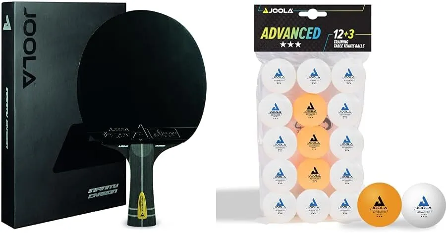Les raquettes de tennis de table professionnelles INFINITY CARBON