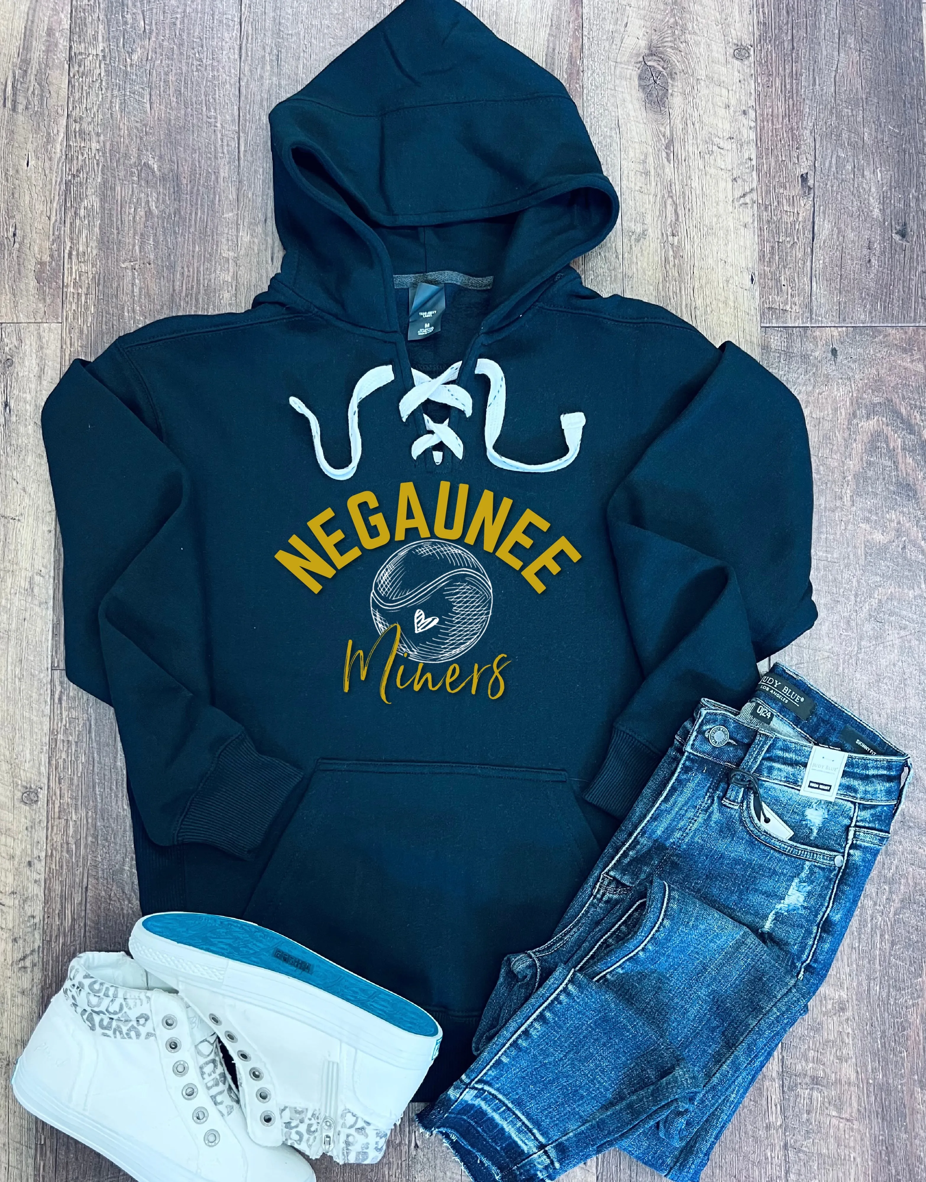 Negaunee Miners Tennis Hoodie