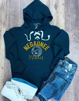 Negaunee Miners Tennis Hoodie