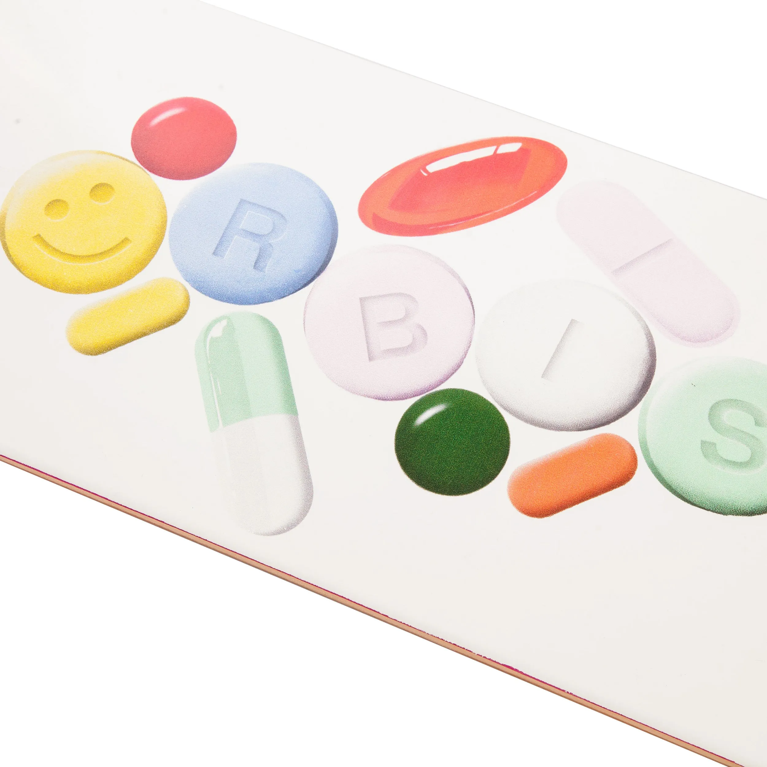 Pills Skate Deck - White