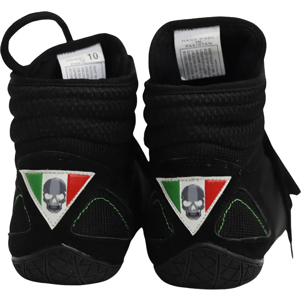 Punch Mexican Fuerte Matador Black Boxing Boots