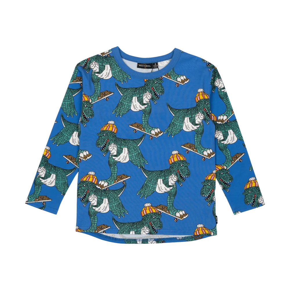 Rock Your Baby T-Shirt - Dino Skate