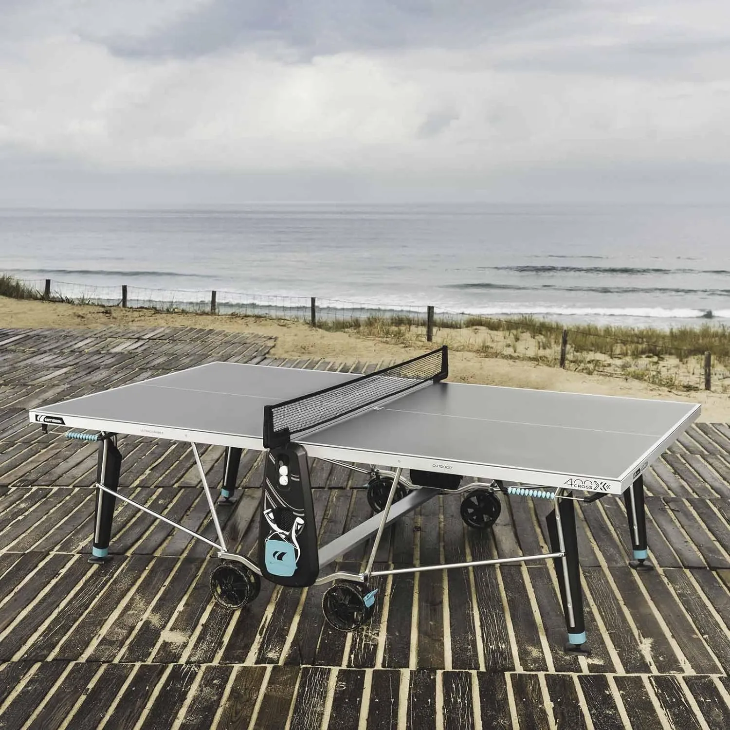 Table de ping pong Premium Moderne et Design 400X Outdoor tennis de table - Fitnessterapy