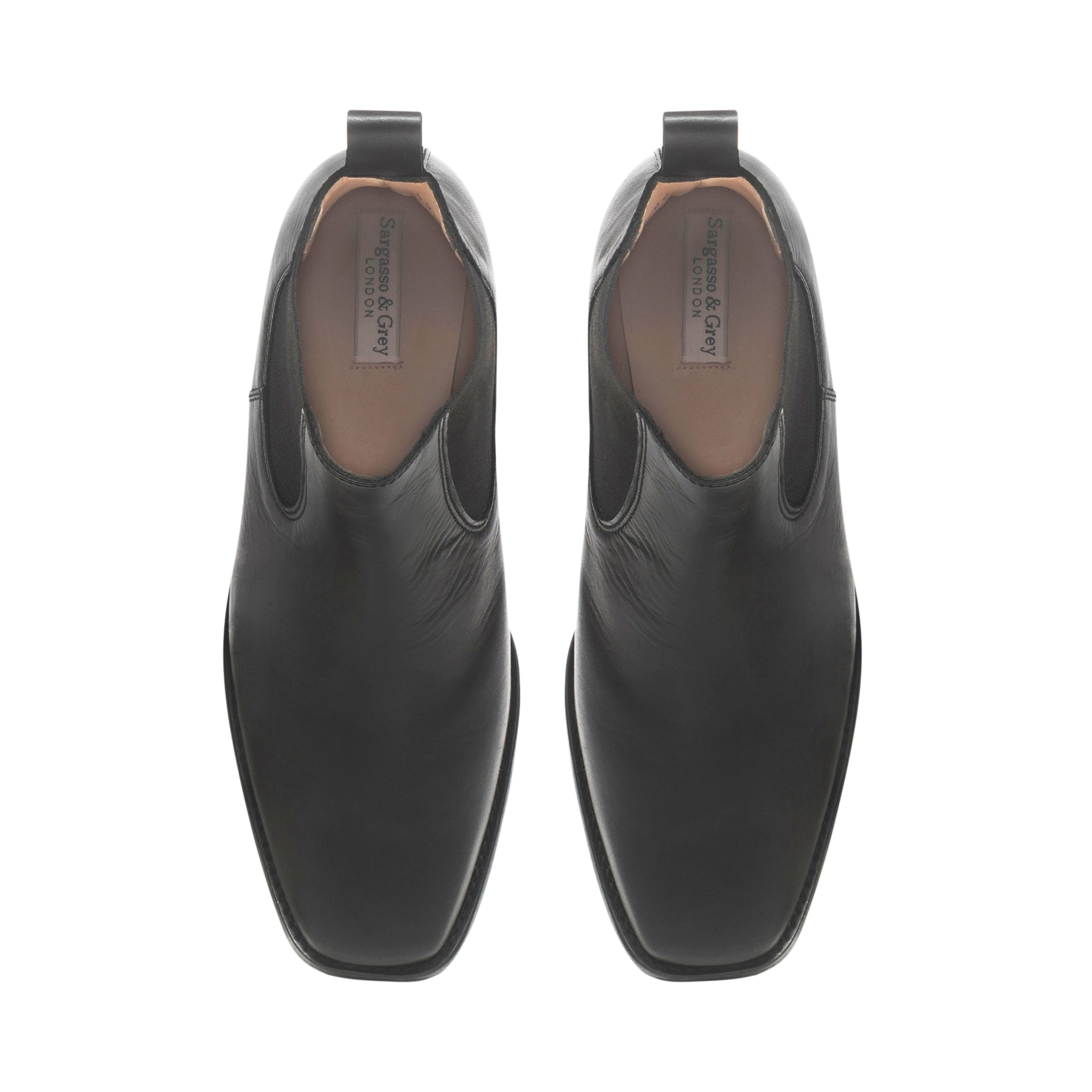 Vallera Extra-Wide Fit Boots - Black Leather