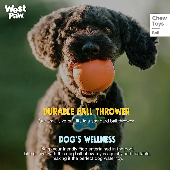 WEST PAW Zogoflex JIVE Ball Dog Chew Toy